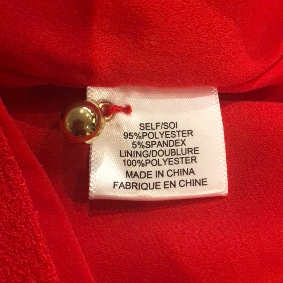 Leyden Red Dress - Picture 7 of 8